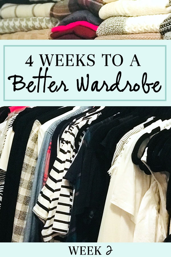 The Well Dressed Life Wardrobe Challenge 2020 Week 2