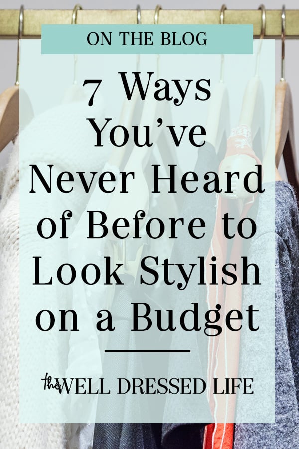 How to dress like the 1% on a budget