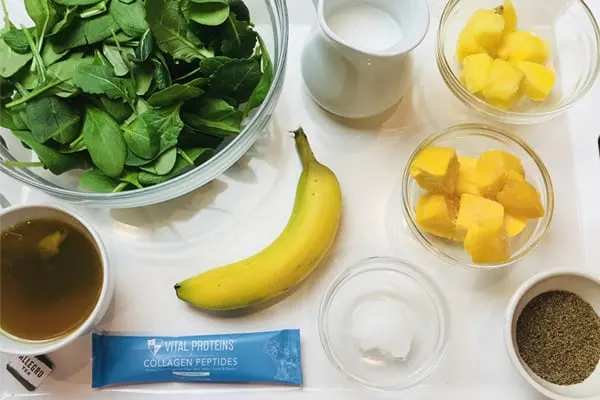 Green Smoothie Ingredients