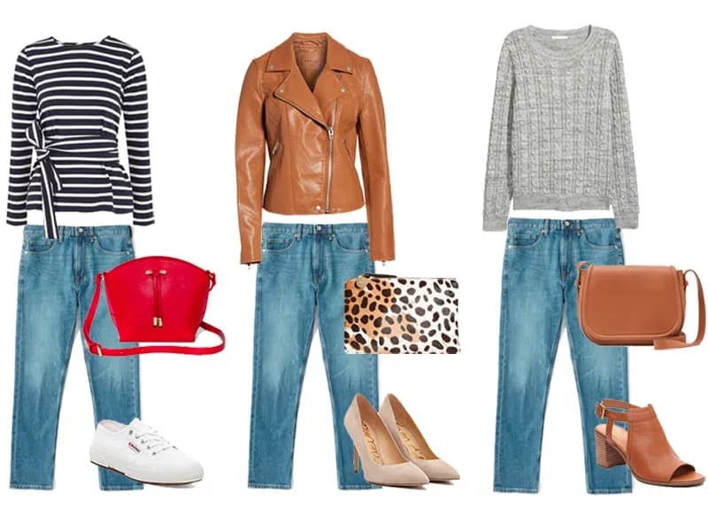 Outfit ideas to wear tops and shoes with jeggings