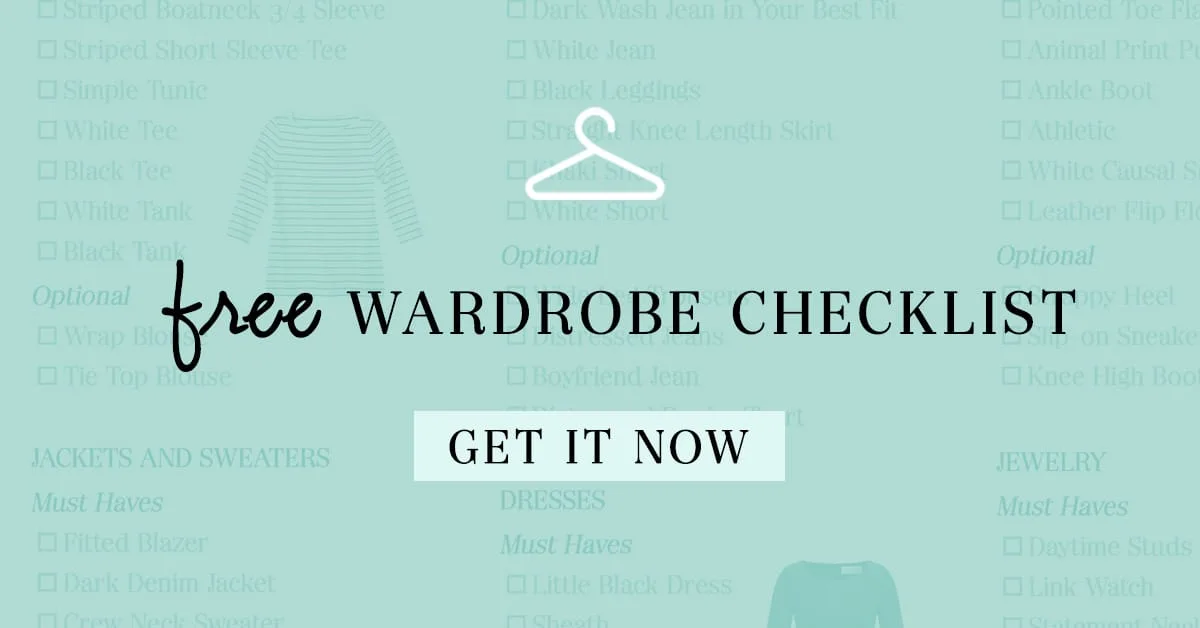 free wardrobe checklist