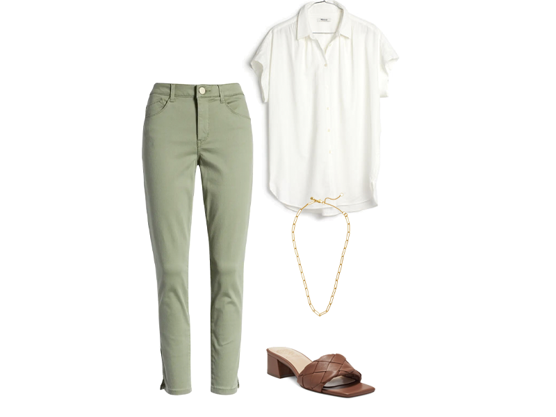 How to Wear Olive Green Pants