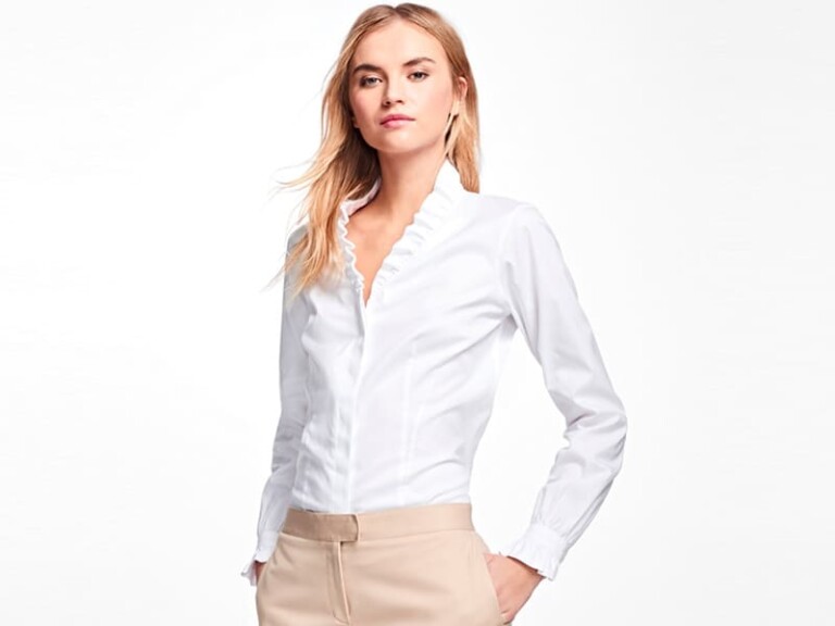 Classic White Button Down For Every Age