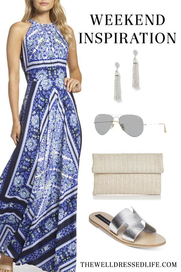 Weekend Inspiration - Easy Breezy Maxi Dress - The Well Dressed Life