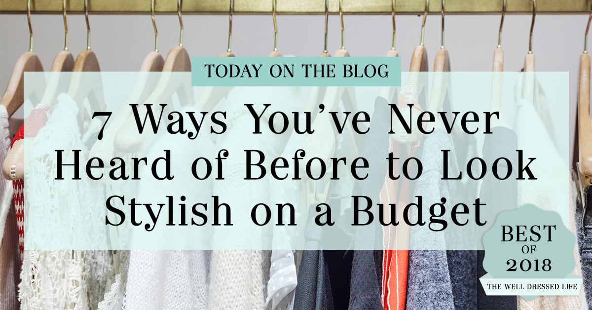 12 Tips for Looking Stylish on a Budget