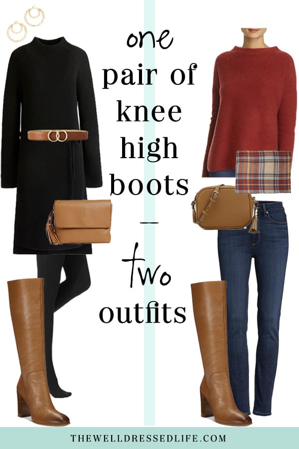 Cognac boots 2025 outfit ideas