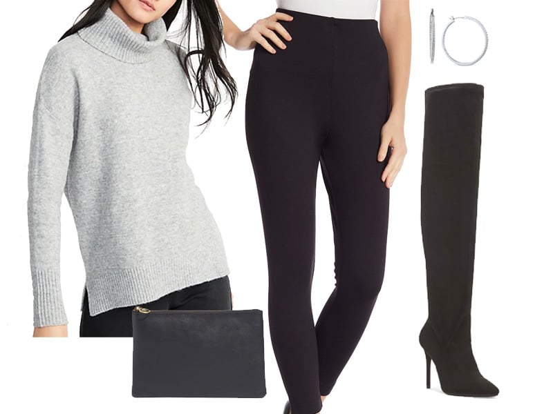 Weekend Outfit Inspiration: Cozy Funnel Neck Sweater