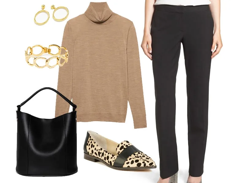 Wear to Work: Black and Tan
