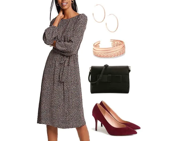 Wear to Work: Tie Waist Dress