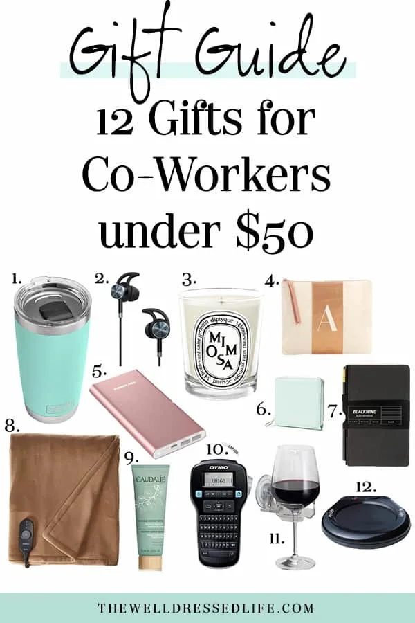 Gift Guide: 12 Gifts for Co-Workers under $50