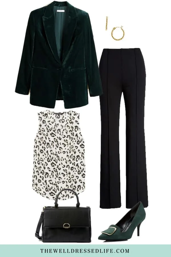  Wear to Work: Velvet Blazer