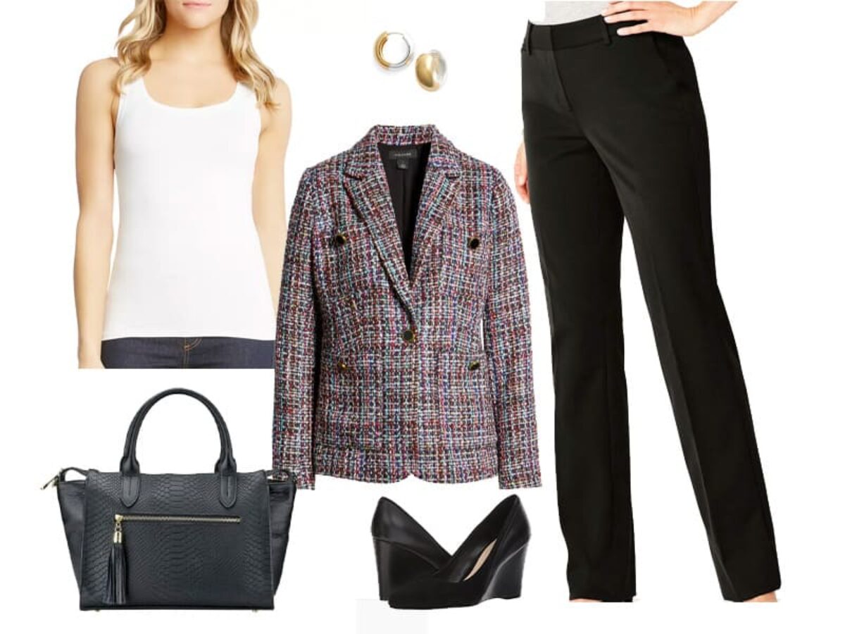 What to wear with black dress pants women's - Buy and Slay