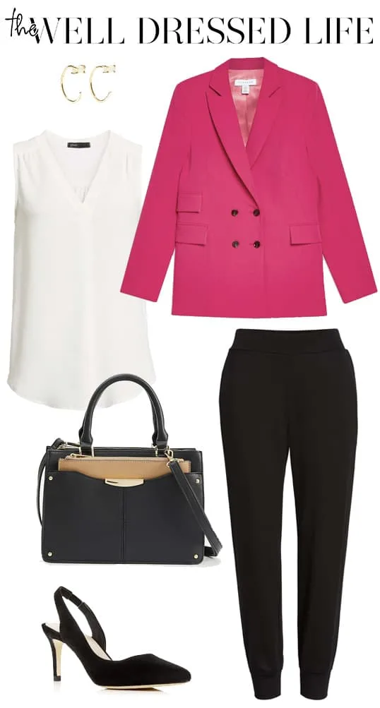 Wear to Work: Hot Pink Blazer