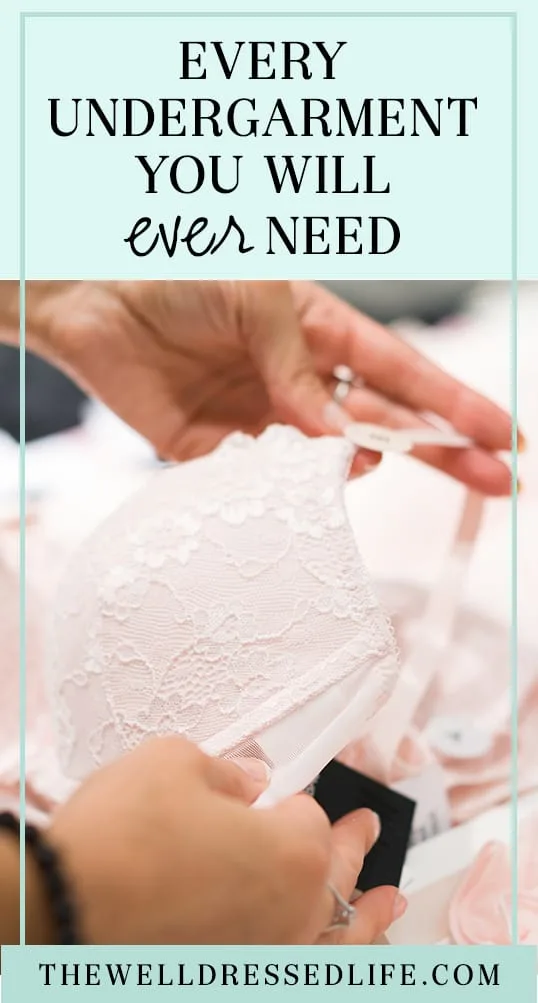 Every Undergarment You Will Ever Need