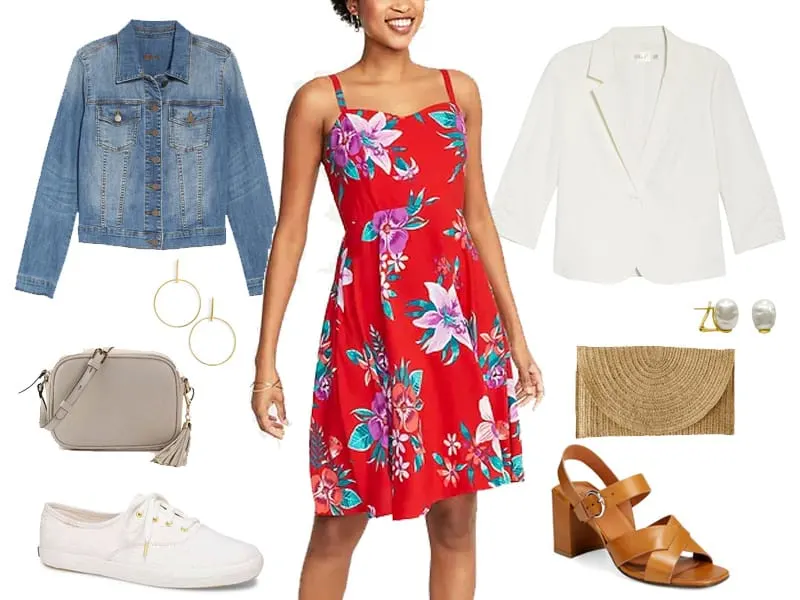 Weekend Outfit Inspiration: Floral Dress Two Ways