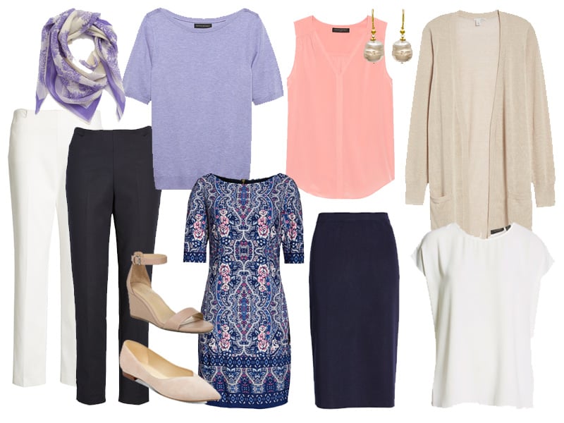 Casual Capsule Wardrobe Outfit Options