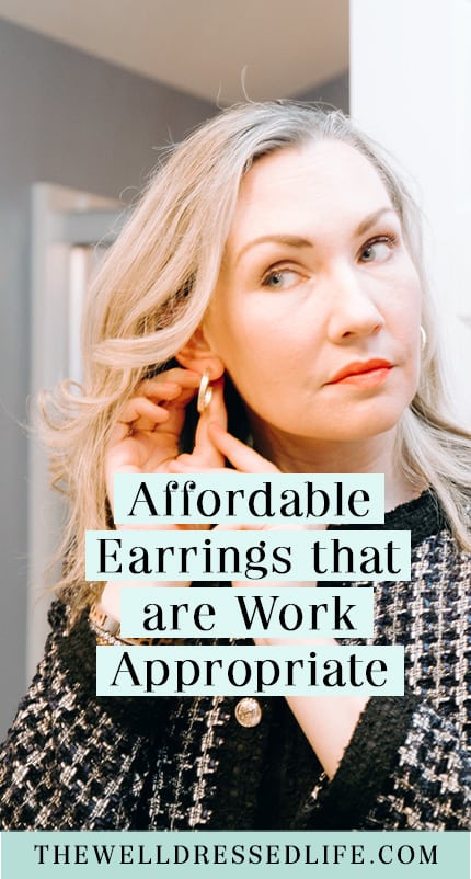 Affordable Earrings that are Work Appropriate