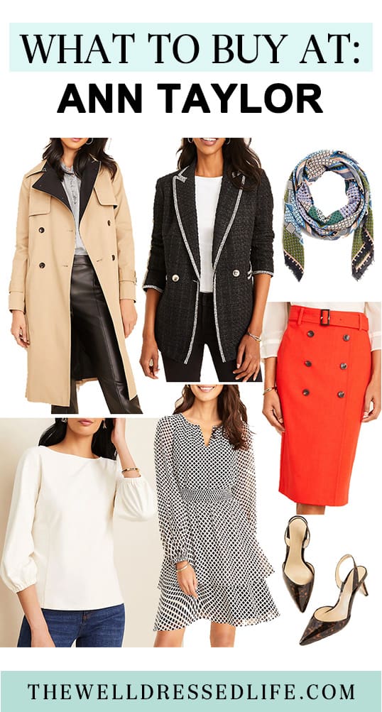 What to Buy At: Ann Taylor