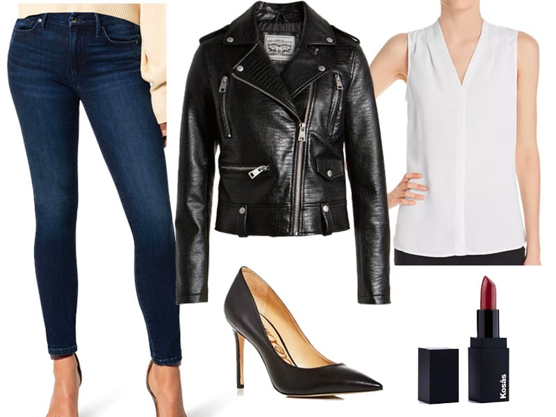 Faux Leather Moto for Under $100