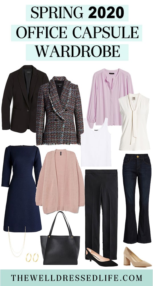 The Spring 2020 Work Capsule Wardrobe