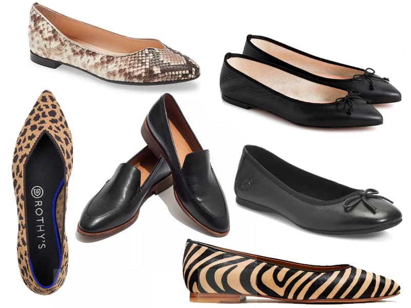 6 Comfortable Flats to Wear When You Can't Wear Heels