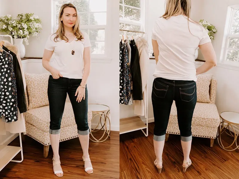 How to Wear Cropped Flare Jeans and Not Look Like a Frump in Floods 