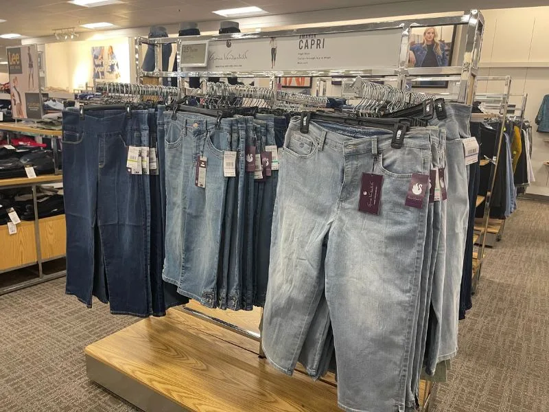 Jean on sale capris 2019