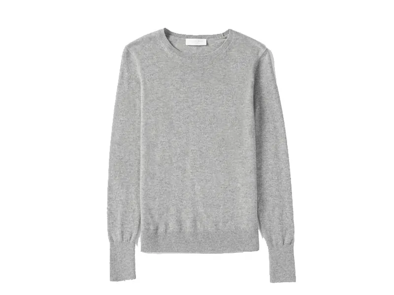 The Cashmere Turtleneck Heathered Grey – Everlane