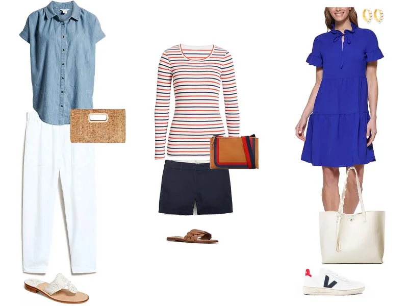 Three Outfits to Wear on Memorial Day