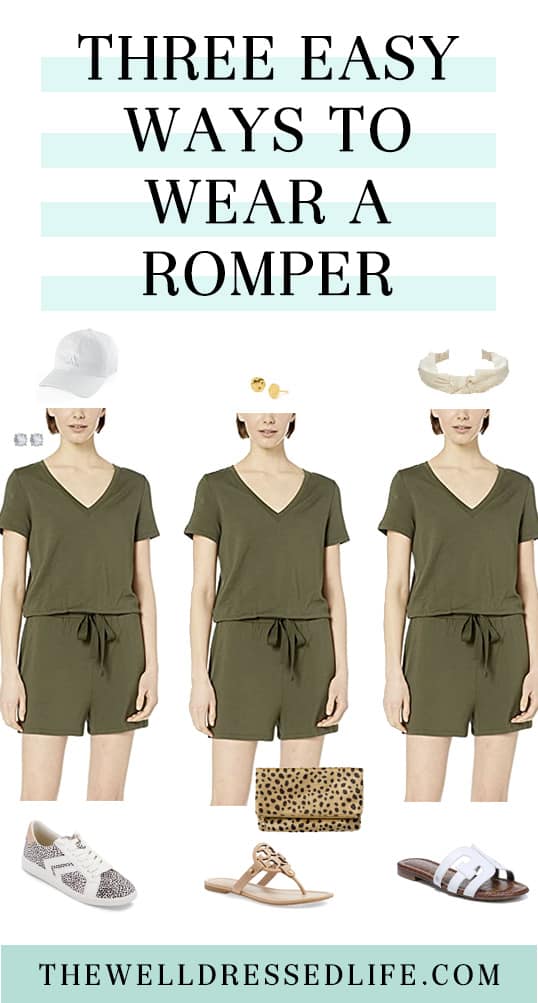 How to Wear a Romper: Three Easy Looks for Real Life