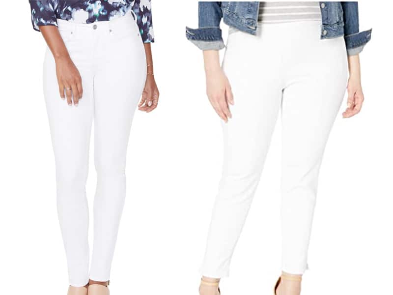 Basics Building: White Jeans