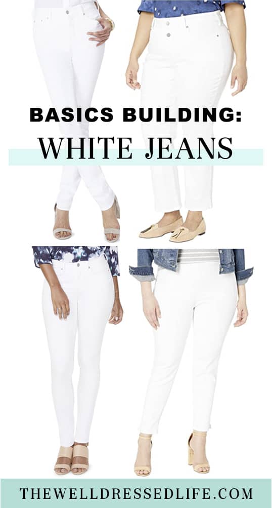 Basics Building: White Jeans