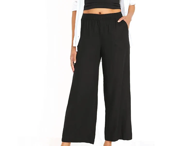 Linen Wide Leg Pants