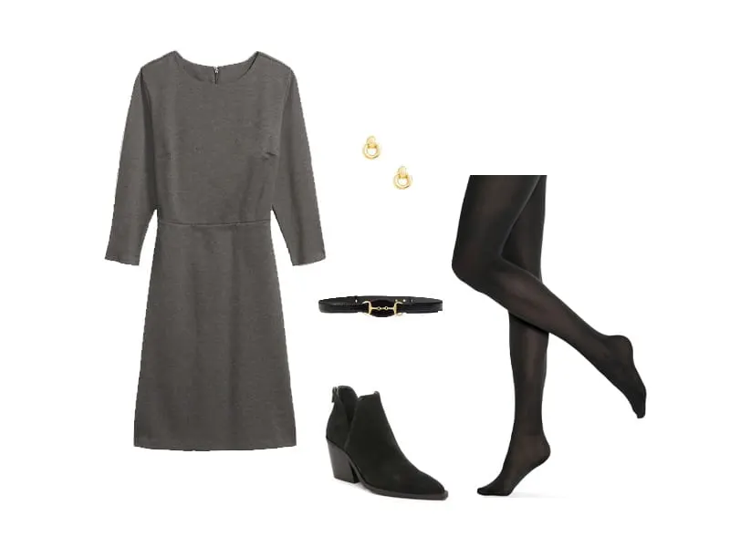 How to Wear One Grey Dress 10 Ways – Just Posted