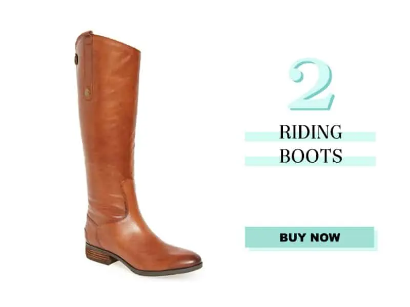 Sam Edelman Riding boots in whiskey