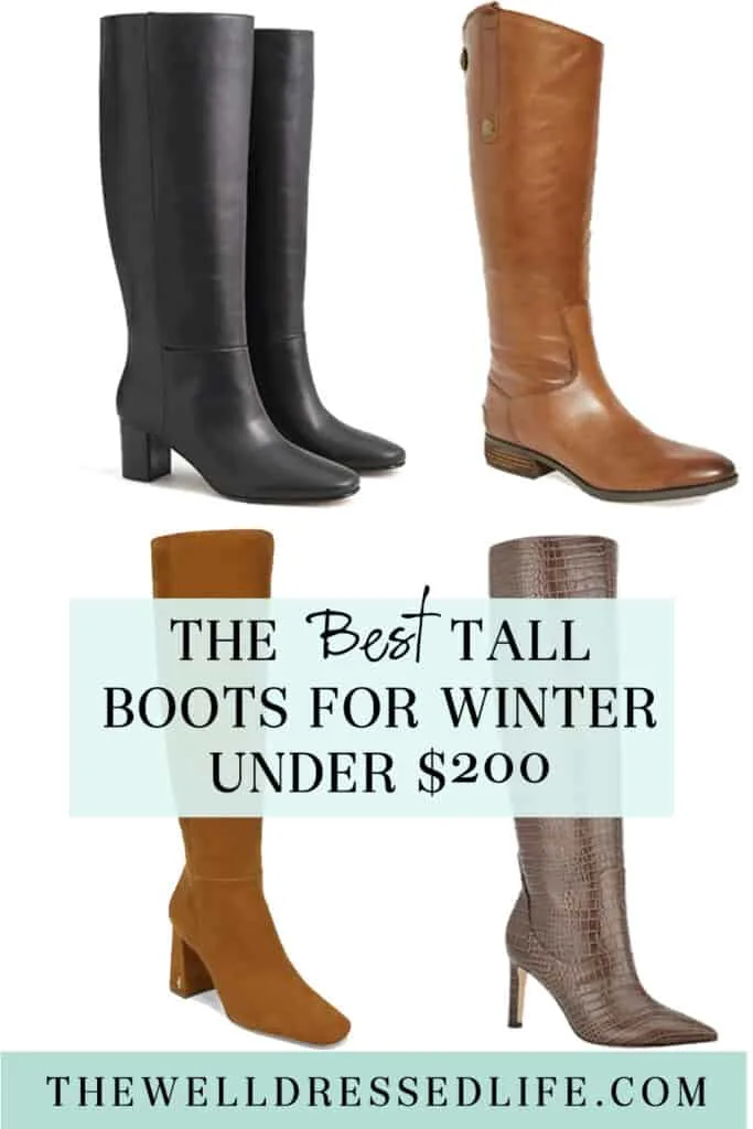 The Best Tall Boots for Winter Under $200