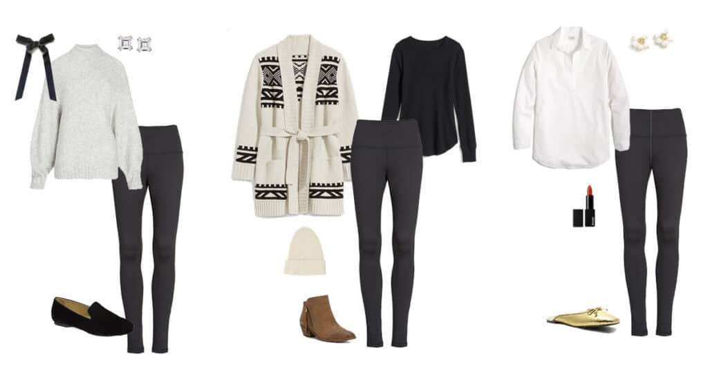 How to wear leggings for the holidays