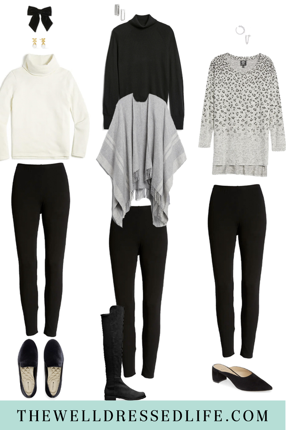 How to Dress Up Leggings for the Holidays