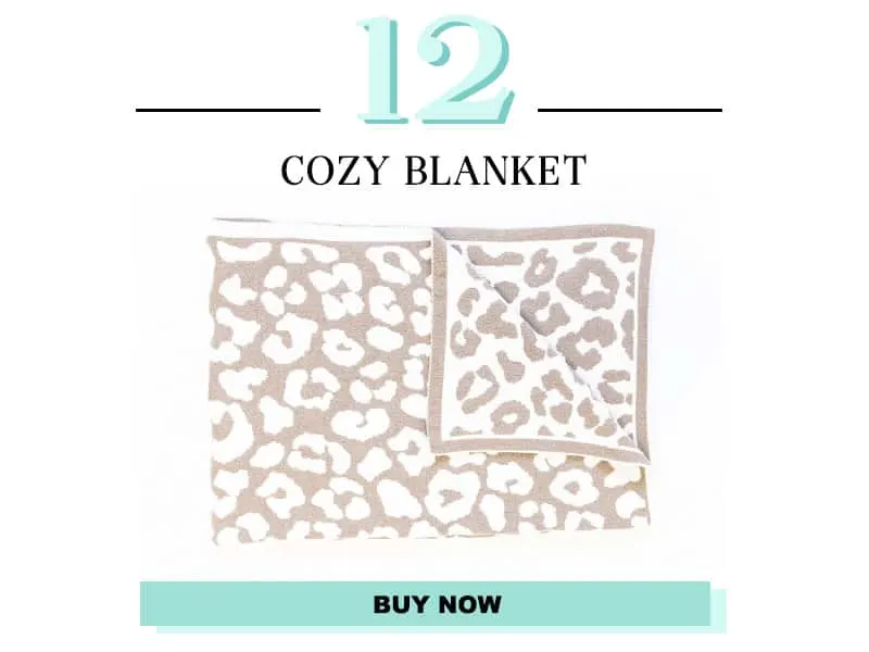 Leopard Print Blanket