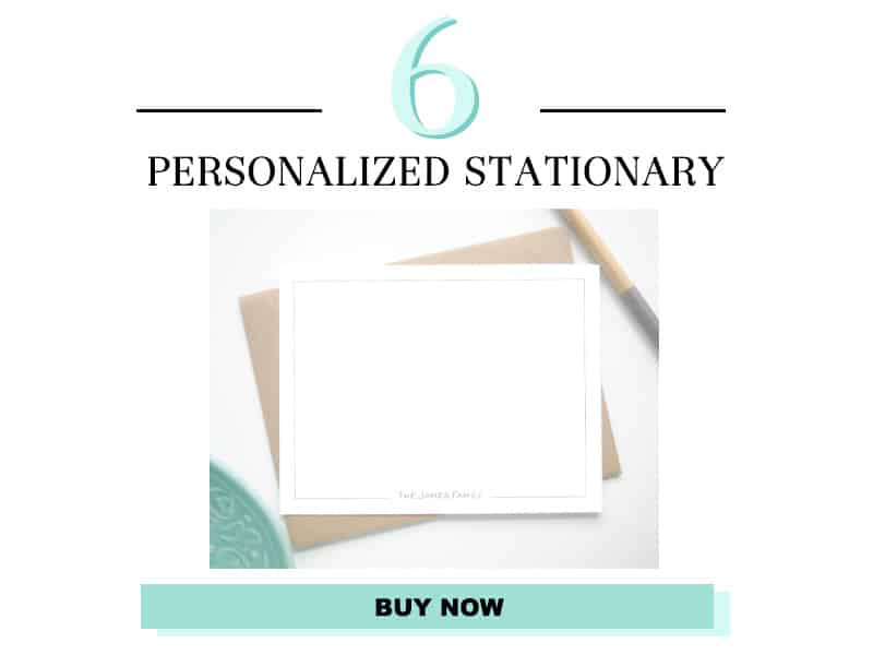 Personalized Stationary