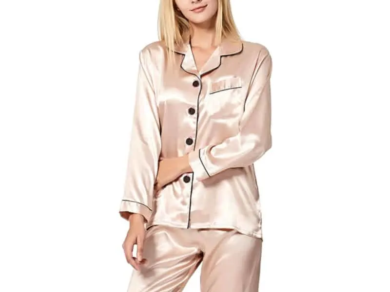 Incredible satin Pajamas under $30 at Amazon