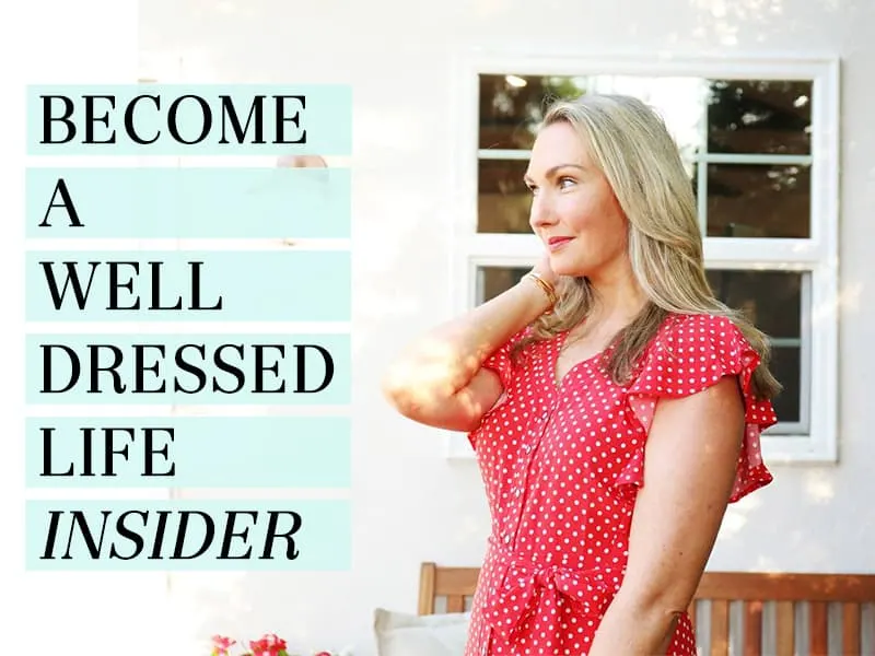 Become a Well Dressed Life Insider with Photo of Megan Kristel
