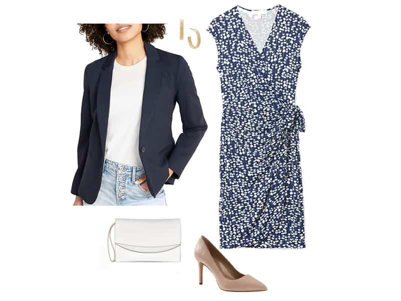 How to Style a Navy Blazer