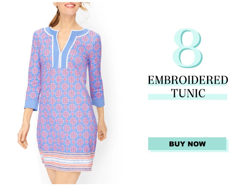 Talbots Embroidered Tunic