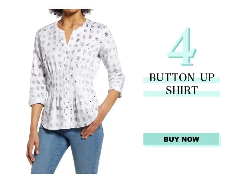 Nic+Zoe button up shirt