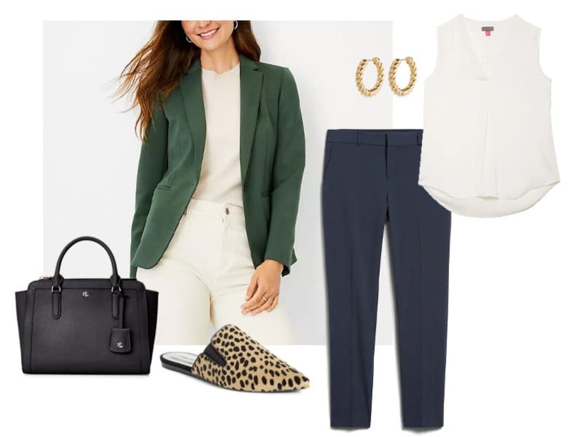 How to Wear The Ann Taylor Hunter Blazer