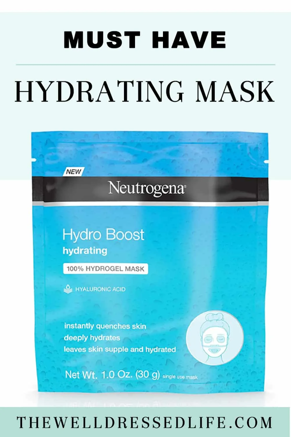 Hydro gel deals mask neutrogena