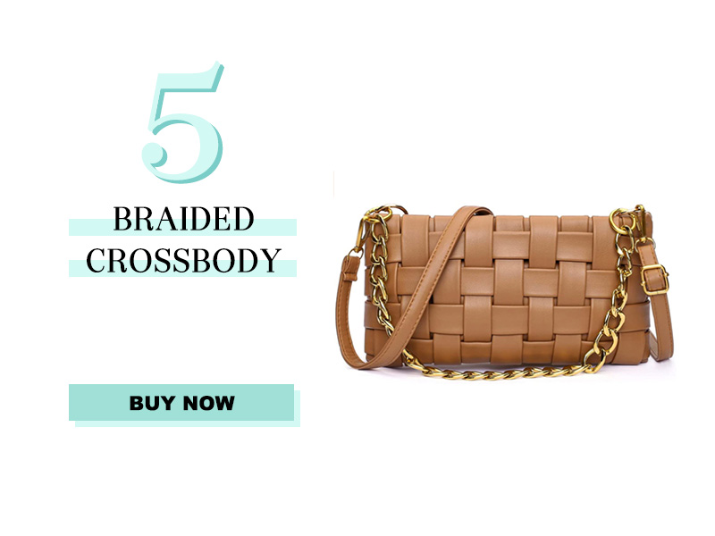 Braided Crossbody Bag from Amazon
