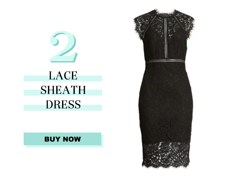 Lace Sheath Dress