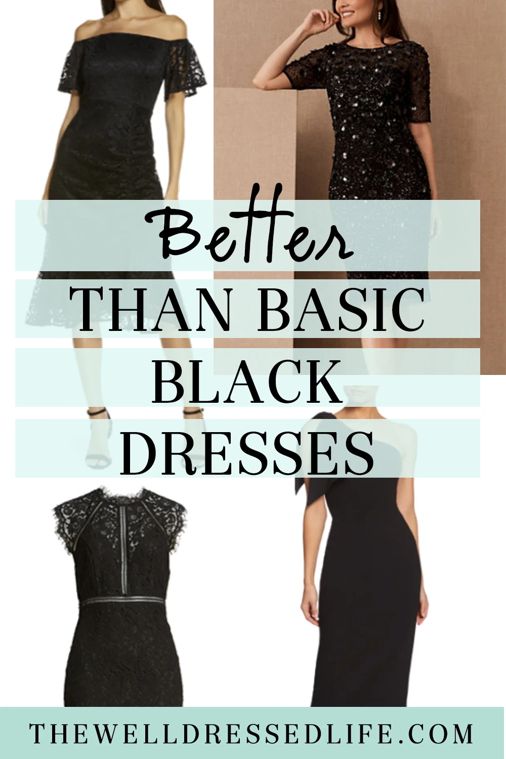 Better than Basic Black Dresses